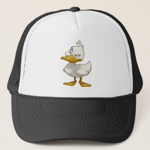 Pato en un gorra