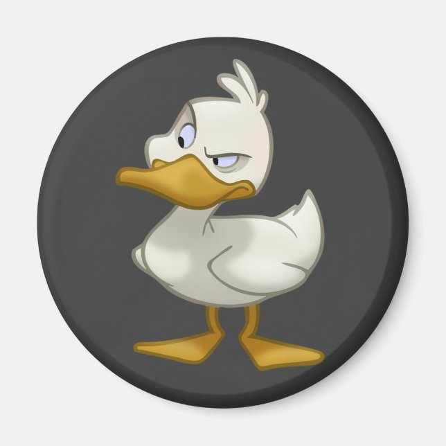 Pato en un imán (Frente)