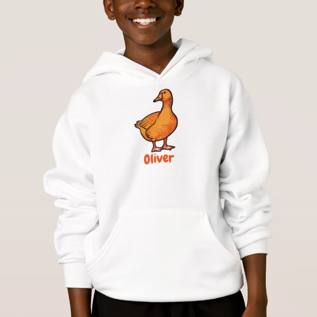 Pato Naranja Niños  (Anverso)