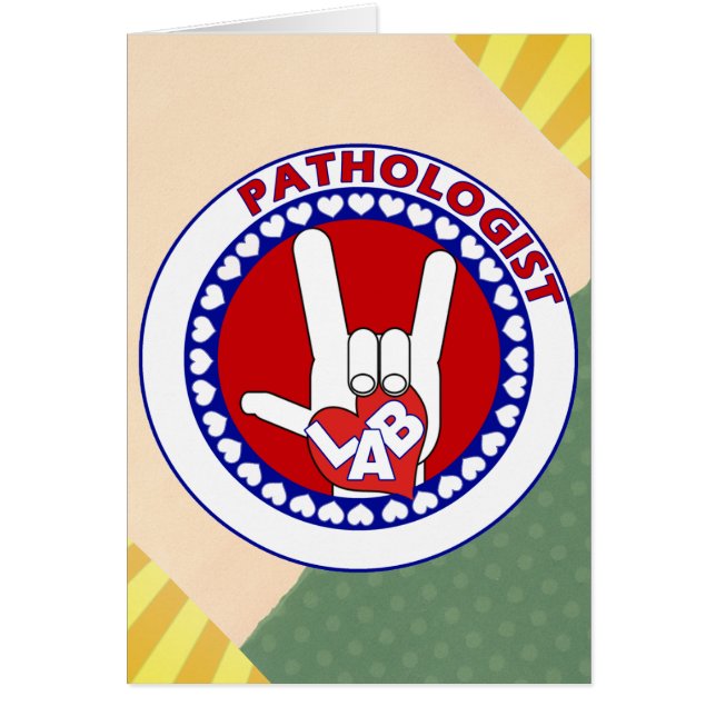 PATOLOGISTA RND LOGO ASL LOVE (Frente)