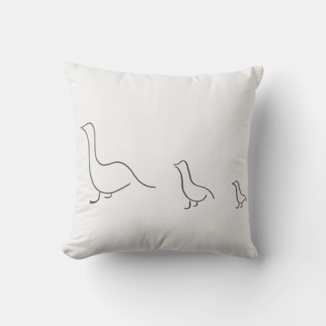Patos - Cojín decorativo (Anverso)