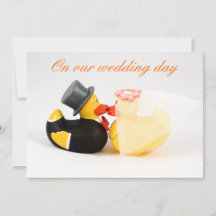 Patos de boda