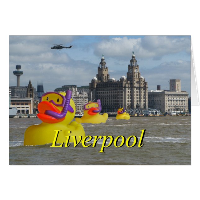 Patos De Caucho En El Mersey (Anverso (Horizontal))
