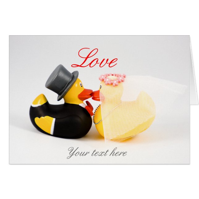 Patos de la boda (Anverso (Horizontal))