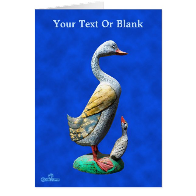 Patos De Madera Weathered (Frente)