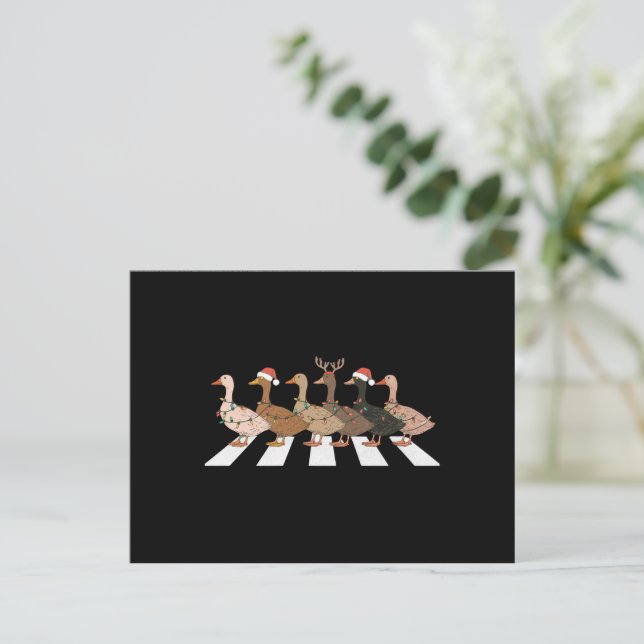 Patos de Navidad Animales Divertidos Regalo para A (Anverso de pie)