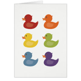 Patos del caucho del arco iris el | el | en el