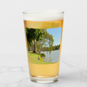 Patos En El Río Murray Australia,