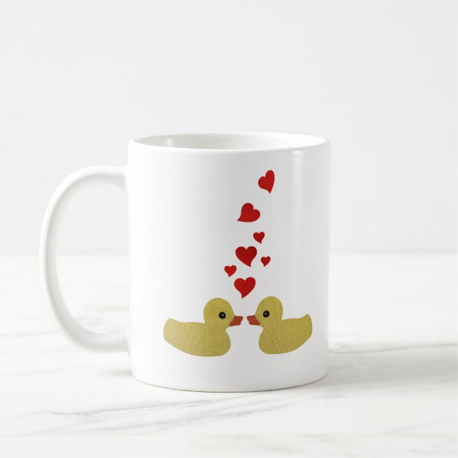 Patos en taza del amor (Izquierda)