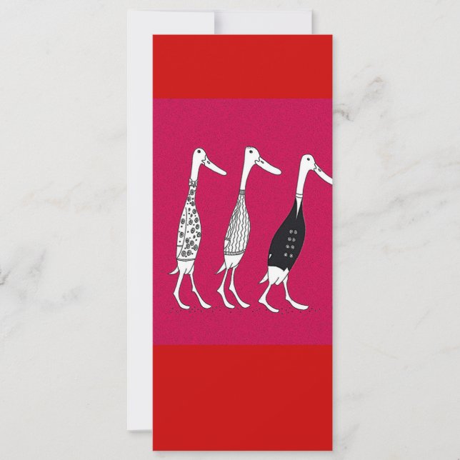 Patos vestidos (Anverso)