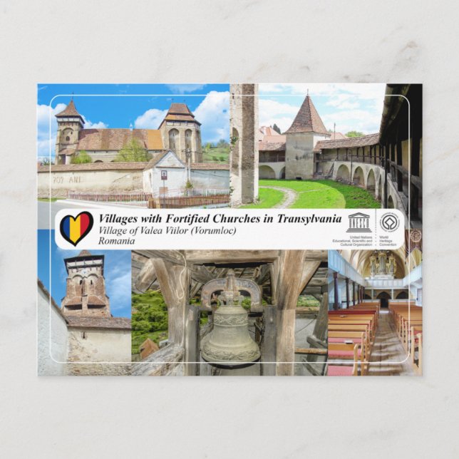 Patrimonio de la Humanidad de la UNESCO - Postal d (Anverso)