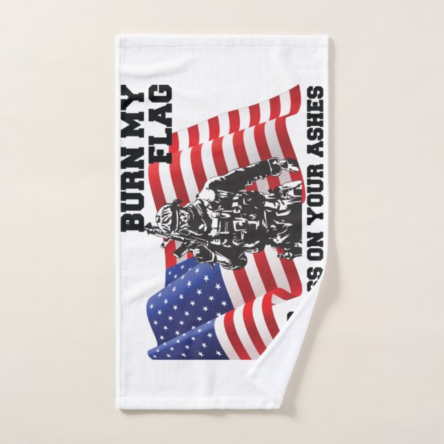 Patriota Americano (Toalla de mano)