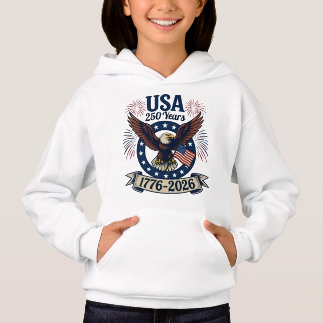 Patriotic American Eagle 250 Years 1776-2026 (Anverso)