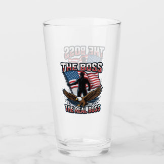 Patriotic American Eagle The Real Boss Design