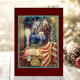 Patriotic Christian American Christmas