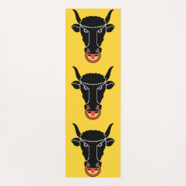 Patriotic Yoga Mats with flag of Uri, Switzerland