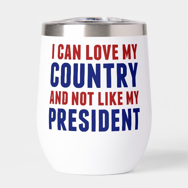 Patriótico anti Trump no mi presidente (Frente)