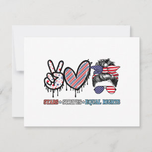 Patriótico de la Bandera Estadounidense divertida