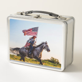 Patriótico del personalizable Lunchbox