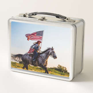 Patriótico del personalizable Lunchbox