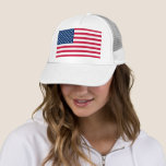 Patriótico del sombrero de sombrero de camionero d<br><div class="desc">GORRAS de la Bandera de Estados Unidos - Estados Unidos de América - Bandera - Patriótica - Día de la Independencia - 4 de julio - Personalizable - Elegir / Añadir su texto único / color / imagen - Hacer su regalo especial de mayúsculas - Redimensionar y mover o eliminar...</div>