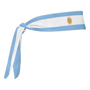 Patriótico elegante de la bandera de Argentina