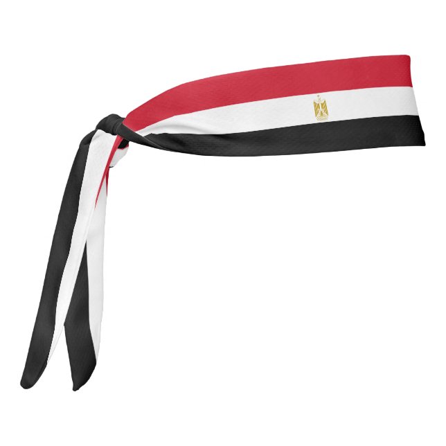 Patriótico elegante de la bandera de Egipto (Girar 270)