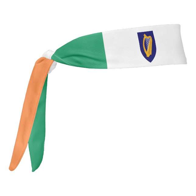 Patriótico elegante de la bandera de Irlanda (Girar 270)