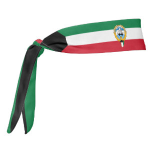 Patriótico elegante de la bandera de Kuwait