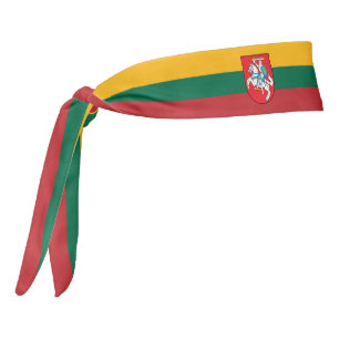 Patriótico elegante de la bandera de Lituania