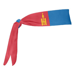 Patriótico elegante de la bandera de Mongolia