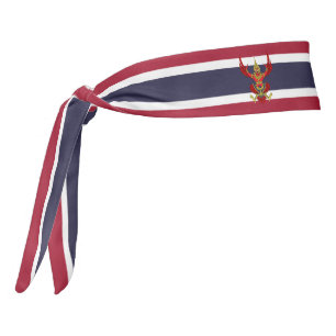 Patriótico elegante de la bandera de Tailandia