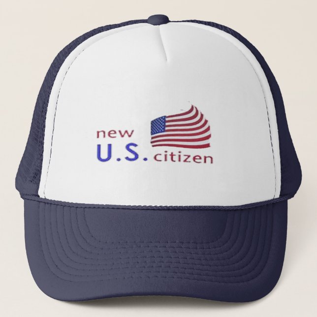 Patriótico Norteamericano Nuevo Gorra del Orgullo  (Anverso)