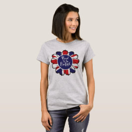 Patriótico orgulloso de ser camiseta británica