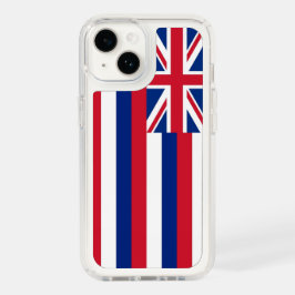 Patriótico Presidio iPhone 14, bandera de Hawái