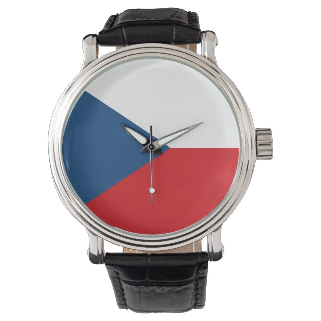 Patriótico, reloj especial con bandera de la Repúb (Anverso)