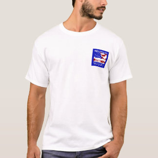 Patriotismo de la camiseta de la fiesta del té de