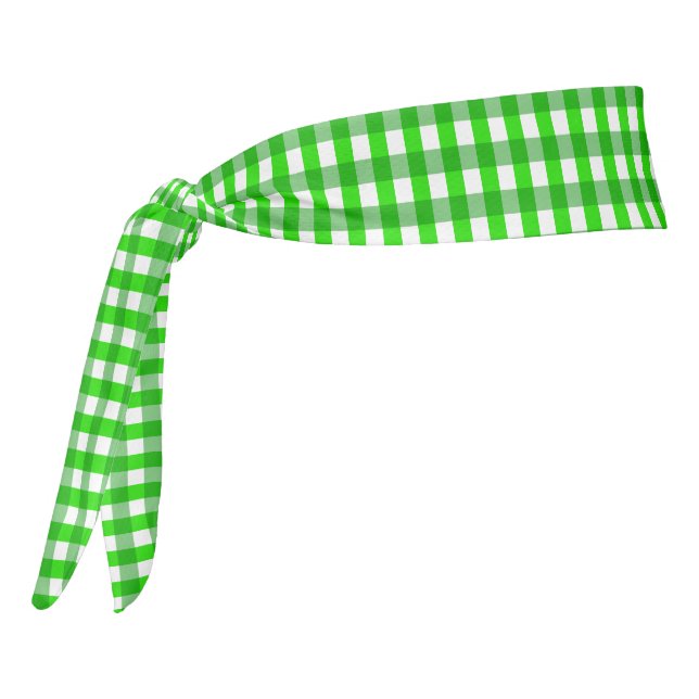 Patrocinado de Green Gingham Plaid (Girar 270)