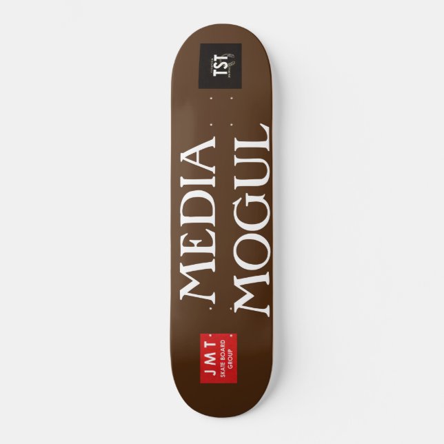 PATROCINADORES DE MEDIA MOGUL / JMT SKATEBOARDS (Anverso)