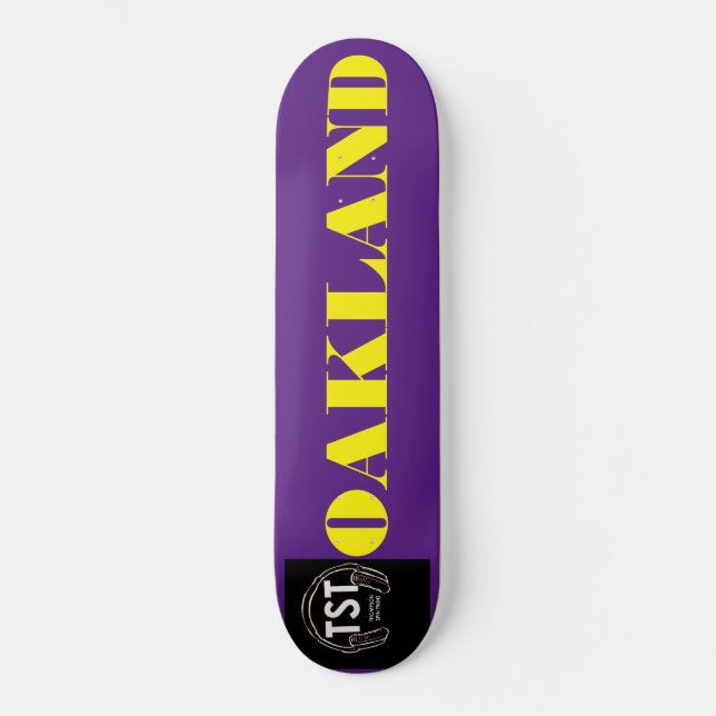PATROCINADORES DE OAKLAND / JMT SKATEBOARDS (Anverso)