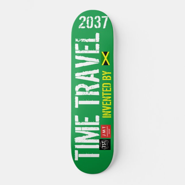 PATROCINADORES DE VIAJE DE TIEMPO / JMT SKATEBOARD (Anverso)