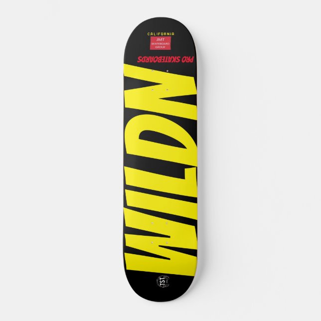 PATROCINADORES DE WILDN / JMT SKATEBOARDS (Anverso)