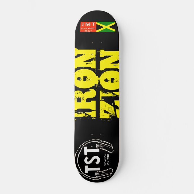 PATROCINADORES DE ZONA DE HIERRO / JMT SKATEBOARDS (Anverso)