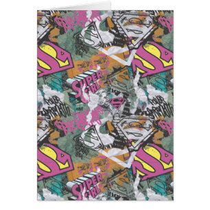 Patrón 10 de superchica de cómics