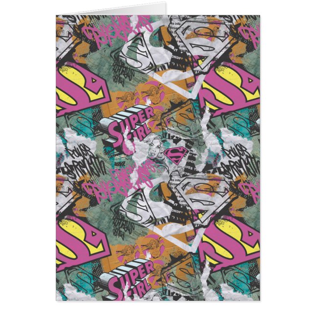 Patrón 10 de superchica de cómics (Frente)