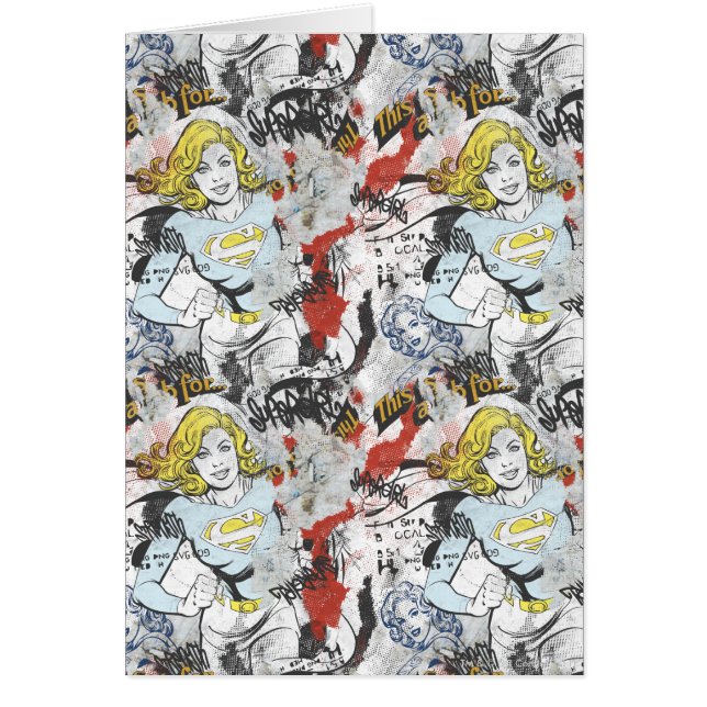 Patrón 9 de superchica cómica (Frente)