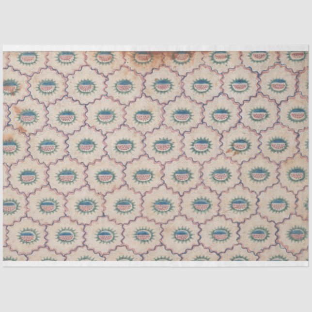 Patrón abstracto con líneas curvadas y papel de pu (Anverso)