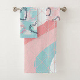 patrón abstracto de 3 colores