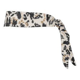 Patrón abstracto de leopardo africano bohemio