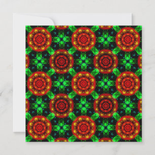 Patrón abstracto elegante boho moderno floral #504